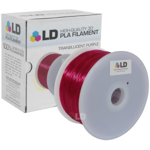 Ld Translucent Purple 1.75mm 1kg Pla 3D Printer Filament - All