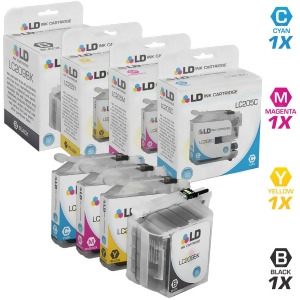 Ld Compatible Brother Lc209 Set of 4 Extra High Yield Cartridges 1 Lc209bk Black 1 Lc205c Cyan 1 Lc205m Magenta and 1 Lc205y Yellow - All