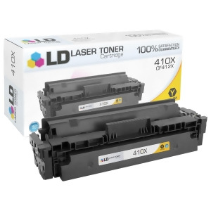 Ld Compatible Replacement for Hp 410X / Cf412x High Yield Yellow Laser Toner Cartridge for Color LaserJet M377dw M477fdw M477fnw - All