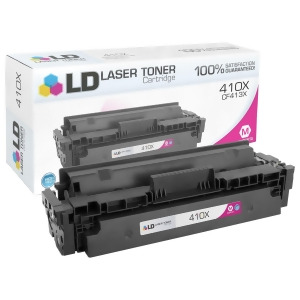 Ld Compatible Replacement for Hp 410X / Cf413x High Yield Magenta Laser Toner Cartridge for Color LaserJet M377dw M477fdw M477fnw - All