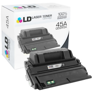 Ld Compatible Replacement for Hp 45A / Q5945a Black Laser Toner Cartridge for LaserJet 4345 Printer Series - All