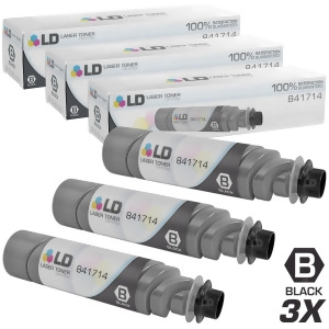 Ld Compatible Ricoh 841714 841767 Set of 3 Black Laser Toner Cartridges for Lanier Mp 301Spf Savin Mp 301Spf Aficio Mp 301Spf Printers - All
