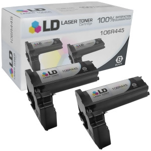 Ld Compatible Replacements for Xerox 106R445 Set of 2 Black Laser Toner Cartridges for Xerox WorkCentre Pro 416 416 Dc 416Pi and 416Si Printers - All