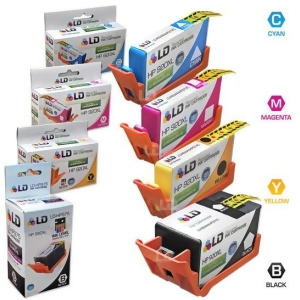 Ldremanufactured Replacements for Hp 920Xl / 920 4Pk Ink Cartridges 1 Cd975an Black 1 Cyan Cd972an 1 Magenta Cd973an 1 Yellow Cd974an for us in Office