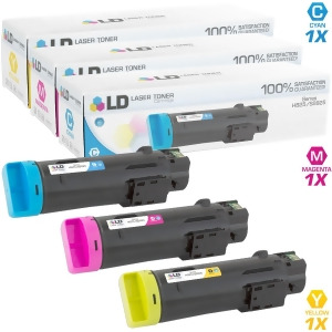 Ld Compatible Dell H825/s2825 3Pk Cartridges 1 593-Bbpc Cyan 1 593-Bbpd Magenta and 1 593-Bbpe Yellow - All