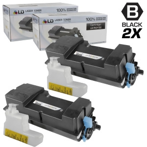 Ld Set of 2 Compatible Kyocera-Mita Black Tk-3132 / 1T02lv0us0 Laser Toner Cartridges for Fs-4300dn Printers - All