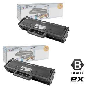 Ld Set of 2 Black Cartridges for Samsung Mlt-d104s for Ml-1665 Printers for Ml-1665 Ml-1661 Ml-1666 Ml-1667 Ml-1675 and Ml-1865w Printers - All