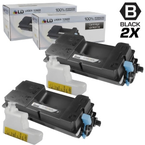 Ld Set of 2 Compatible Kyocera-Mita Black Tk-3112 / 1T02mt0us0 Laser Toner Cartridges for Fs-4100dn Printers - All