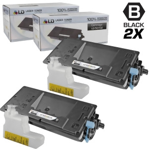 Ld Set of 2 Compatible Kyocera-Mita Black Tk-3102 / 1T02ms0us0 Laser Toner Cartridges for Fs-2100dn Printers - All
