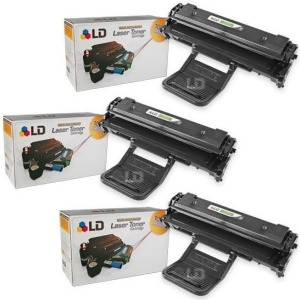 Ld Compatible Toners for Samsung Ml-2010d3 Set of 3 Black Laser Toner Cartridges for Ml-2010 Ml-2510 Ml-2570 Ml-2571n Printers - All