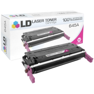 Ld Remanufactured Replacement for Hewlett Packard 645A C9733a Magenta Toner Cartridge for Color LaserJet 5500 5500dn 5500dtn 5500hdn 5500n 5550 5550dn