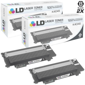 Ld Compatible Samsung Cltk404scts Pack of 2 Black Toner Cartridges for Xpress C430 C430w C480 and C480w - All