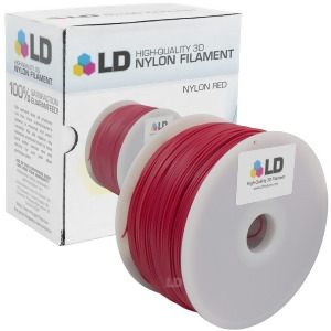 3D Filament 1Kg 1.75mm Nylon Red - All