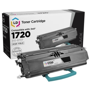 Ld Refurbished Dell 310-8707 / Gr332 / Mw558 Black Toner Cartridge for Laser 1720 1720dn 6 000 Page Yield - All