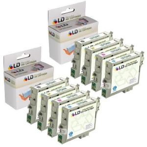 Ld Remanufactured Epson 44 / T044 Set of 8 Ink Cartridges 2 T044120 Black 2 T044220 Cyan 2 T044320 Magenta 2 T044420 Yellow for Stylus C64 C66 Cx4600 