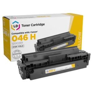 Ld Compatible Canon 046H / 1251C001 High Yield Yellow Toner Cartridge for ImageCLASS MF735Cdw LBP654Cfw MF733Cdw LBP654Cdw MF731Cdw 5 000 Page Yield -