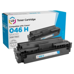 Ld Compatible Canon 046H / 1253C001 High Yield Cyan Toner Cartridge for ImageCLASS MF735Cdw LBP654Cfw MF733Cdw LBP654Cdw MF731Cdw 5 000 Page Yield - A