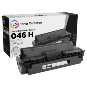 Ld Compatible Canon 046H / 1254C001 High Yield Black Toner Cartridge for ImageCLASS MF735Cdw LBP654Cfw MF733Cdw LBP654Cdw MF731Cdw 6 300 Page Yield - 