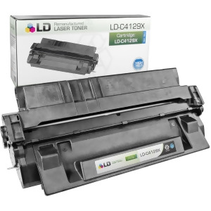 Ld Remanufactured Replacement for Hp 29X / C4129x Black Toner Cartridge for LaserJet 5000 5000dn 5000gn 5000n 5100 5100dtn 5100se 5100tn - All