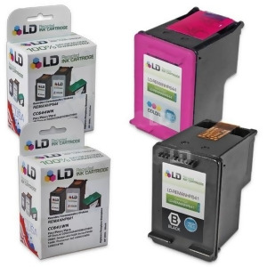Ld Remanufactured Replacement for Hp 60Xl High Yield Ink Cartridges 1 Cc641wn Black 1 Cc644wn Tri-Color for DeskJet Envy PhotoSmart Series - All