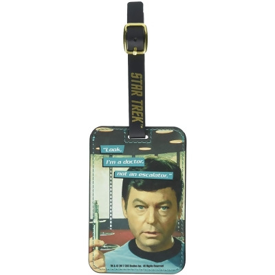 Star Trek Dr. McCoy Graphic Luggage Tag 