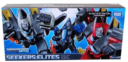 Transformers Classics Asia Exclusive Seekers: Elites Ramjet Dirge Thrust