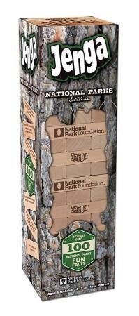 National Parks Jenga Block-Stacking Game
