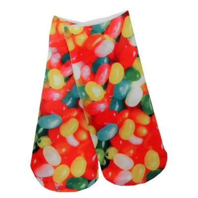 Jelly Beans Photo Print Ankle Socks 