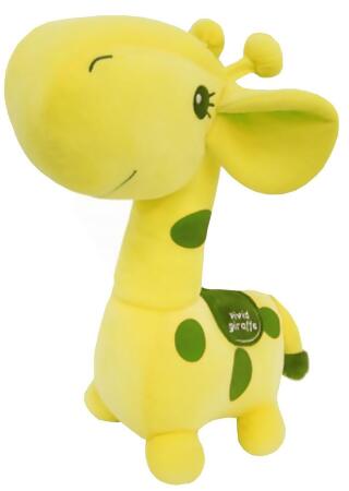 Giraffe Print Yellow Giraffe Toy Prime Plush 12