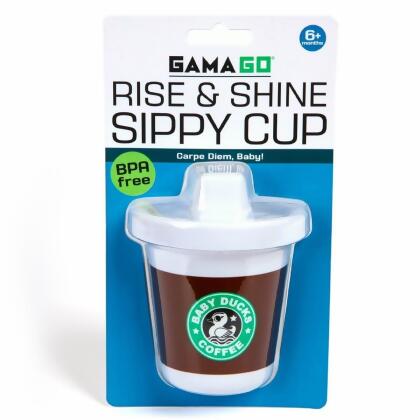 Rise And Shine Toddler BPA Free Sippy Cup 