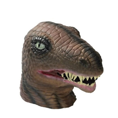 Latex Dinosaur Overhead Mask One Size 