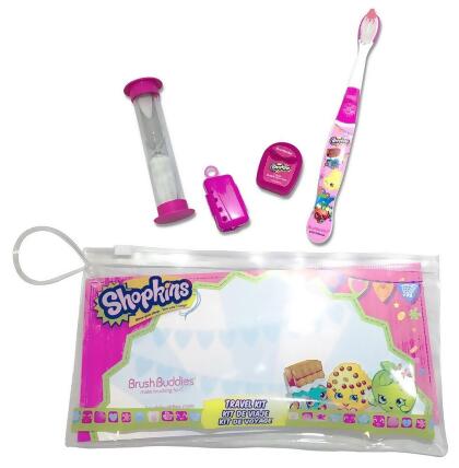 Shopkins Travel Kit (Brush and Cap)