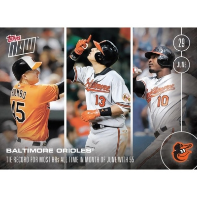 Baltimore Orioles MLB 2016 Topps NOW Dual-Sided Card 192 