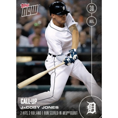 MLB Detroit Tigers Jacoby Jones (Call-Up) #411 Topps NOW Trading Card 