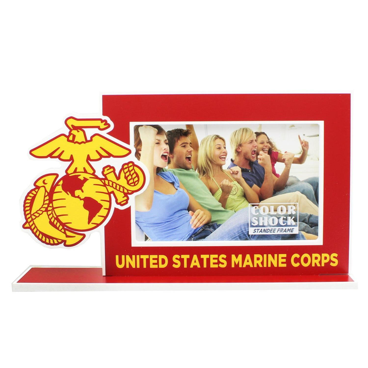 U.S. Marine Corps Color 4”X6” Shock Standee Picture Frame