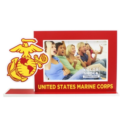 U.S. Marine Corps Color 4”X6” Shock Standee Picture Frame 