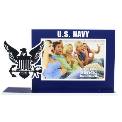 U.S. Navy Color Shock 4”X6” Standee Picture Frame 
