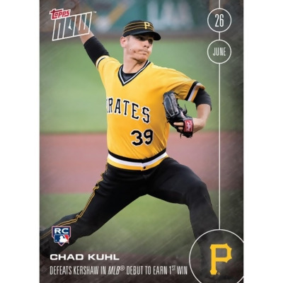 MLB 2016 Topps NOW Card 185 Pittsburgh Pirates Chad Kuhl RC Trading Card 