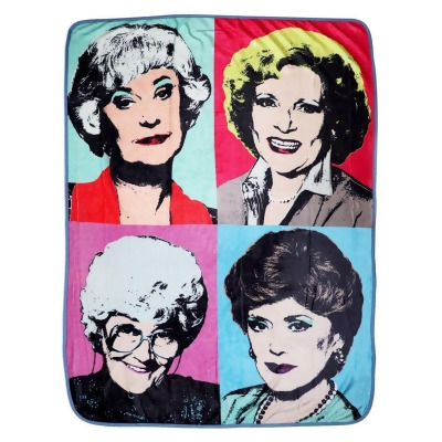 Golden Girls Warhol Fleece Blanket Comforter | 45