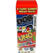 Mattel Games 8 Card Games Mega Pack - Uno, Phase 10, DOS, Mad Gab, More Mattel Games 8 Card Games Mega Pack - Uno, Phase 10, DOS, Mad Gab, More