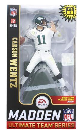 NFL Madden 19 Ultimate Team Series 1 Action Figure - Carson Wentz (Philadelphia Eagles)