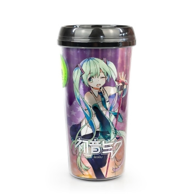 Hatsune Miku Collectibles | Crypton Voice Hatsune Miku 16 oz Travel Mug 