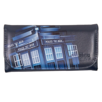Doctor Who Embossed Women's Wallet: Retro TARDIS 