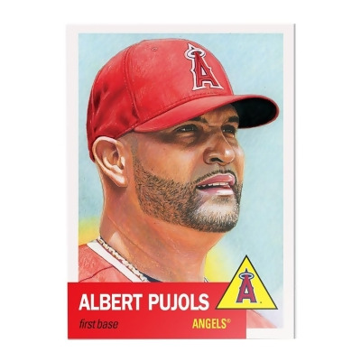 LA Angels #22 Albert Pujols MLB Topps Living Set Card 