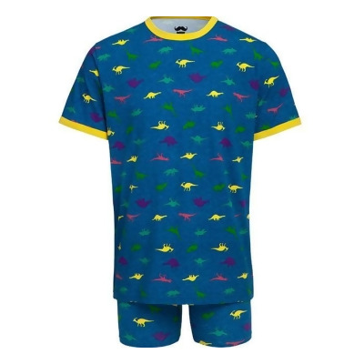 Dinosaur Dino-Mite! Men's Shirt & Boxer Briefs Sleep Set 