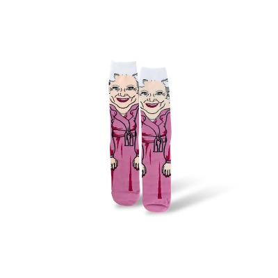 The Golden Girls Rose Funny Graphic Socks | Single Pair Of Adult Crew Socks 
