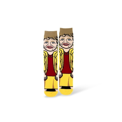 The Golden Girls Blanche Funny Graphic Socks | Single Pair Of Adult Crew Socks 