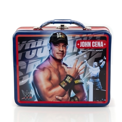 WWE Tin Lunch Box Featuring Superstar Wrestler John Cena 