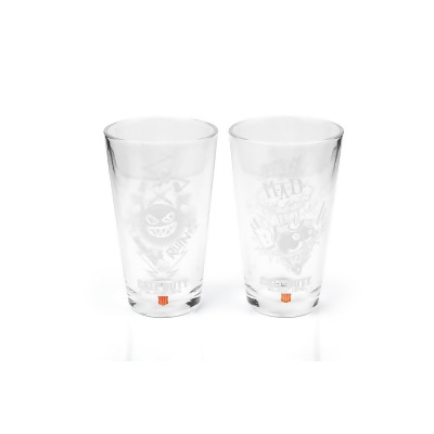 Premium Call of Duty Black Ops 4 Specialists 17oz Drinking Glasses | Set of 2 