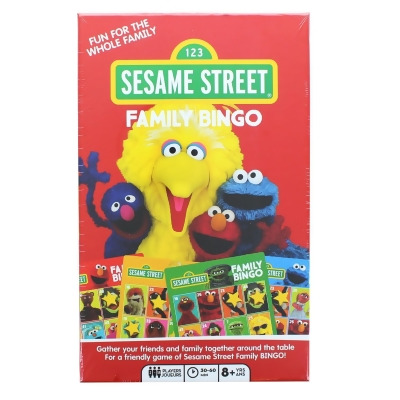 Sesame Street Family Bingo Game 